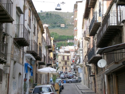 Typical Monreale street.